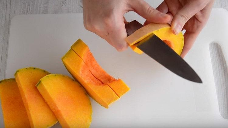 Обелете тиквата.