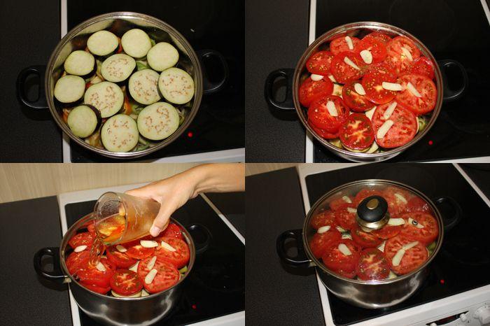 Punem vinete, roșii, turnăm bere și punem la foc mic