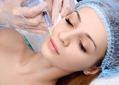 Injektioner i ansiktet