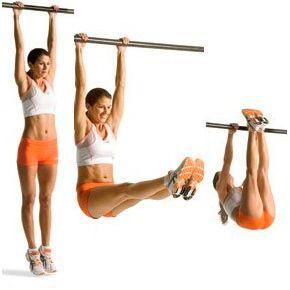 Aumentos abdominales de piernas