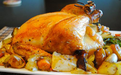 Rețetă pentru pui cu mere la cuptor: coaceți în formă, mânecă, cu prune sau cartofi