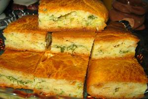 Lazy skive tærte med dejen