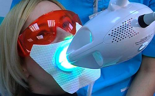 Lysende zoom under lampen