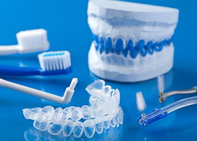 Protège-dents blanchissant les dents