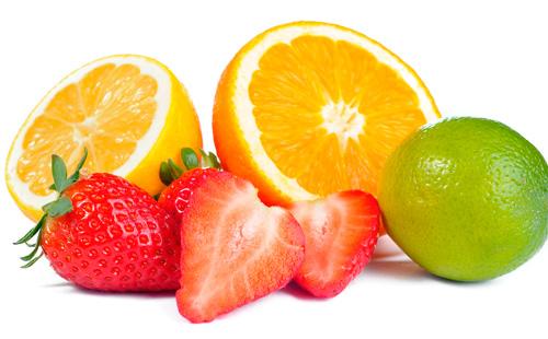 Fraises et citrons