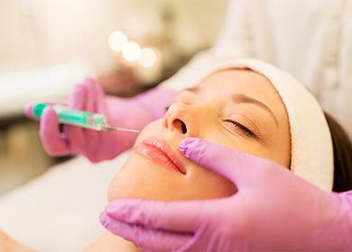 Injections dans les lèvres