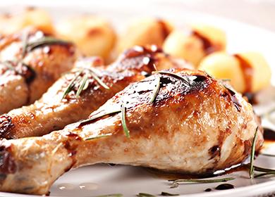 Picioare de pui la cuptor