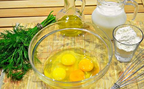 Ingrediente pentru Omleta