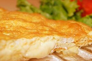 Omleta cu faina si lapte