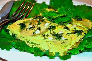 Reteta cu dovlecel, usturoi si ierburi