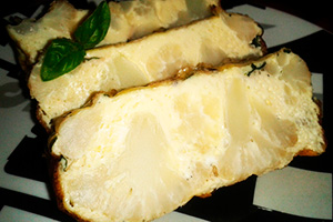 Omleta fiarta cu conopida