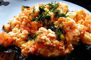 חביתה תיבול צמחונית