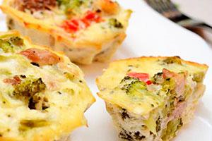 Broccoli și caserole de pui