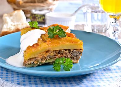 Caserola Katofel cu carne