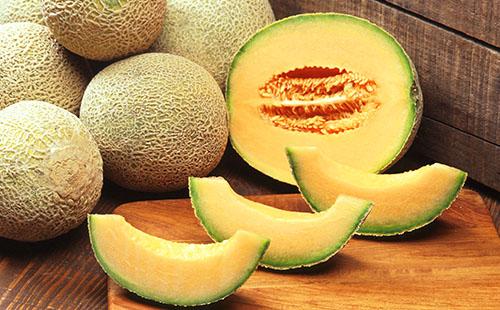 Tranches de cantaloup