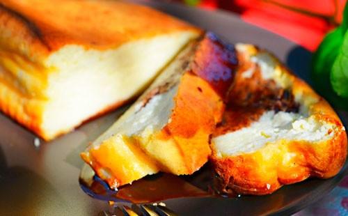 Caserola cu brânză de vită pe kefir