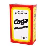 Bagepulver i en stor kasse