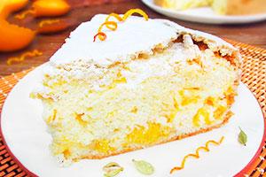 Charlotte cu mere și portocale