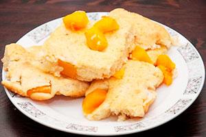 Charlotte na walang harina na may kalabasa