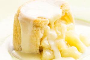 Charlotte cu pâine albă