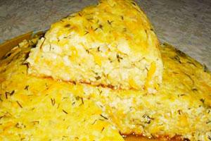 Caserola de dovleac cu branza de vaci