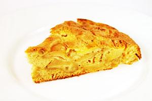 Charlotte cu chefir scăzut de calorii