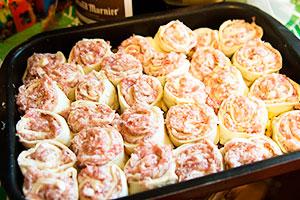 Găluște leneșe pe grătar