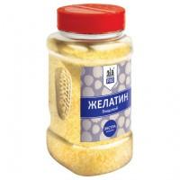 Gelatina en un frasco de vidrio alto