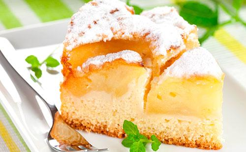 Receta de Charlotte con manzanas  cómo hacer un delicioso pastel de manzana