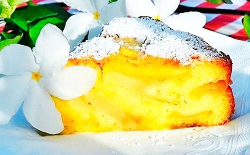 Charlotte au sucre en poudre