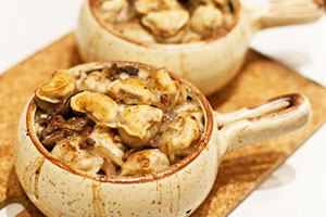 Galuste cu sos de ciuperci