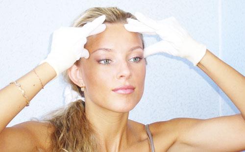 Ejercicios de la frente