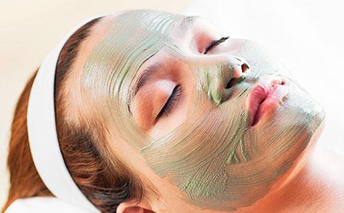 Masque à la varech et à la gélatine