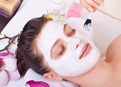 Masque de peau blanche