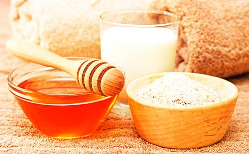 Masque au citron et à l'avoine