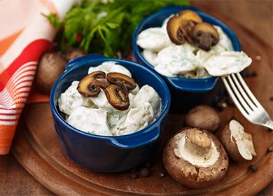 Galuste cu ciuperci