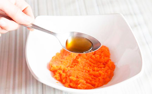 Masque de carotte au miel