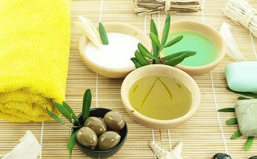 Ingrédients Masque à l'huile d'olive