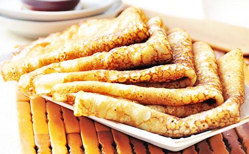 פנקייק על צלחת