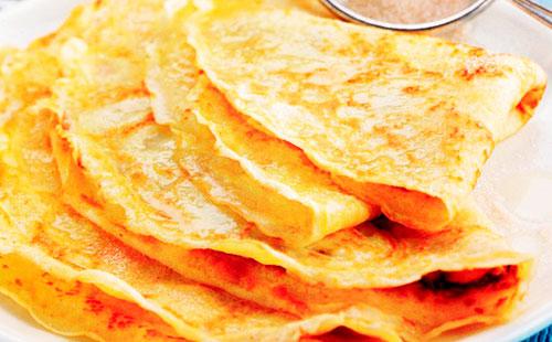 פנקייק עם חלב חמוץ