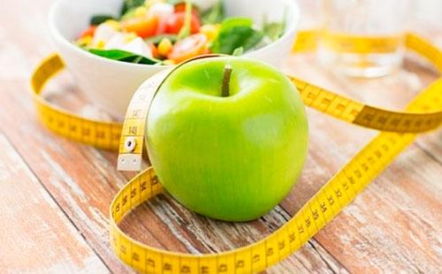 Pomme et centimètre