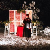 Ceremonia de iarnă cu lumânări