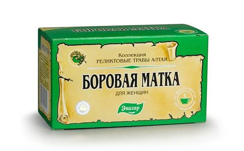 Collection à base de plantes de l'utérus