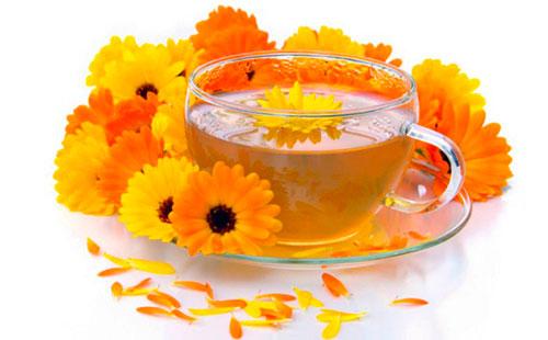 Caldo de caléndula