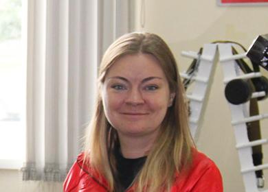 Le sourire retenu de Natalya