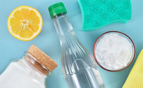 Sosa, vinagre i llimona