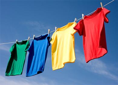 Multi-farvede t-shirts