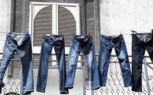 Jeans à sécher