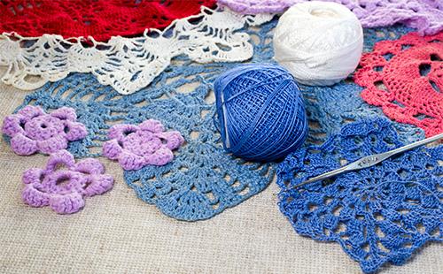 Serviettes en dentelle