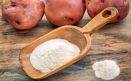 Almidón de patata en primicia